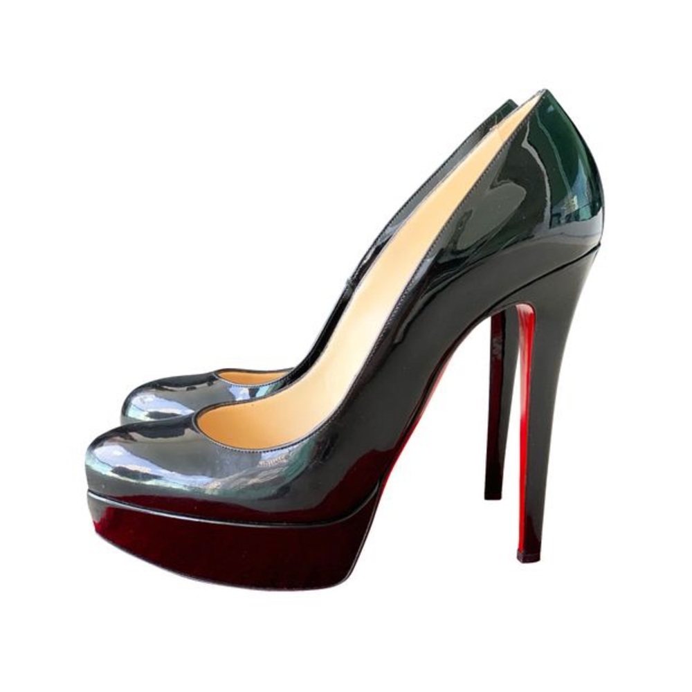 Christian Louboutin Bianca 120 Parent Calf Black